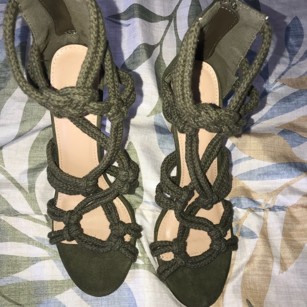 Rope designed heels